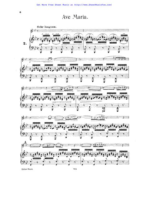  Schubert - Ave Maria In A-flat Major - Intermediate by Franz Schubert